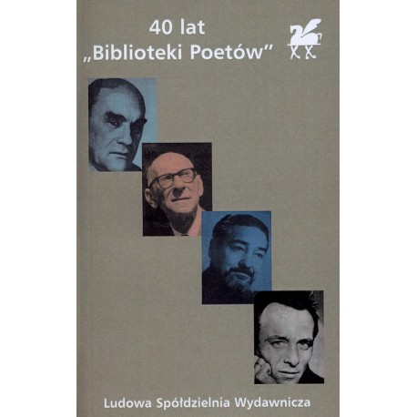 40 lat ''Biblioteki Poetów'' (publikacja bibliofilska)